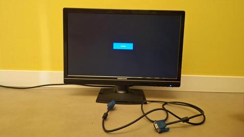 Medion monitor met kabels., Computers en Software, Monitoren, Zo goed als nieuw, 61 t/m 100 Hz, DVI, VGA, Gaming, Hoofdtelefoonaansluiting
