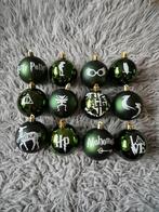 Harry Potter kerstballen 12 stuks set groen Christmas, Verzamelen, Harry Potter, Verzenden, Nieuw, Actiefiguurtje