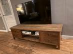 Tv meubel teak, Ophalen, 150 tot 200 cm, Teakhout, Zo goed als nieuw