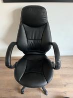 Comfortabele bureaustoel, Huis en Inrichting, Bureaustoelen, Ophalen, Gebruikt, Zwart, Bureaustoel