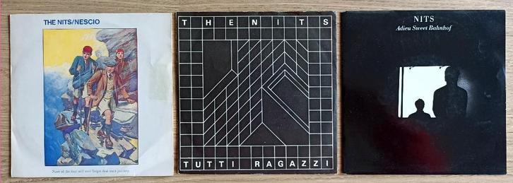 the Nits meerdere singles, Cd's en Dvd's, Vinyl Singles, Zo goed als nieuw, Single, Pop, 7 inch, Ophalen of Verzenden