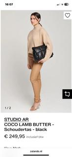 Schoudertas Studio AR zwart kalfsleer - nieuw, Overige merken, Zwart, Nieuw, Ophalen of Verzenden