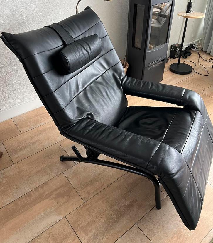 Rolf Benz verstelbare stoel in perfecte conditie, Huis en Inrichting, Fauteuils, Zo goed als nieuw, Leer, 100 tot 125 cm, 75 tot 100 cm