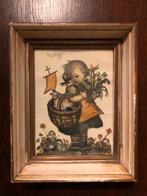 Hummel Bloemenmeisje - Ingelijste Print, Antiek en Kunst, Kunst | Schilderijen | Klassiek, Ophalen of Verzenden