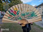 Vintage Oosterse grote waaier, Ophalen of Verzenden, Nieuw