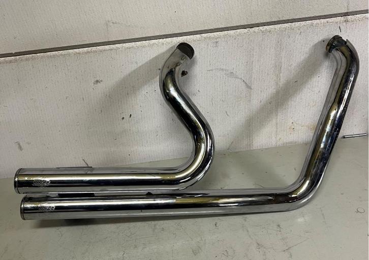 Short shot Uitlaat evo, twin cam, Motoren, Onderdelen | Harley-Davidson, Gebruikt, Ophalen of Verzenden