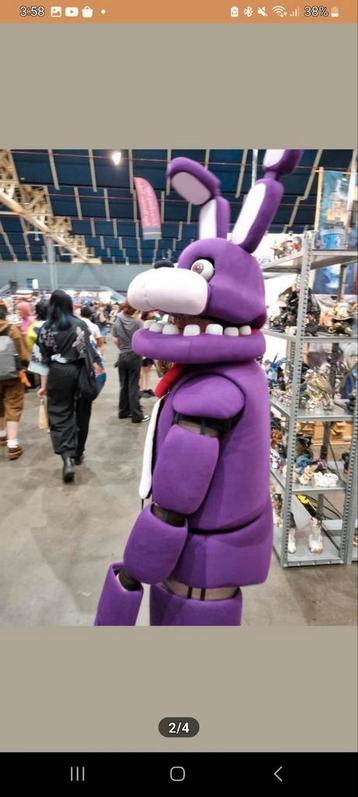 Fnaf bonnie cosplay  beschikbaar voor biedingen
