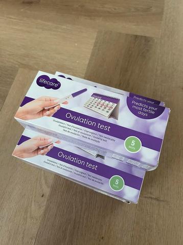 5 doosjes ovulatie testen (25 totaal) - gratis