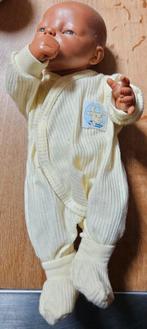 Levensechte lichtgetinte huidskleur meisjes babypop prachtig, Ophalen, Zo goed als nieuw, Babypop