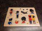 Jij en Janneke puzzel van hout z.g.a.n., Kinderen en Baby's, Speelgoed | Houten speelgoed, Ophalen of Verzenden, Zo goed als nieuw