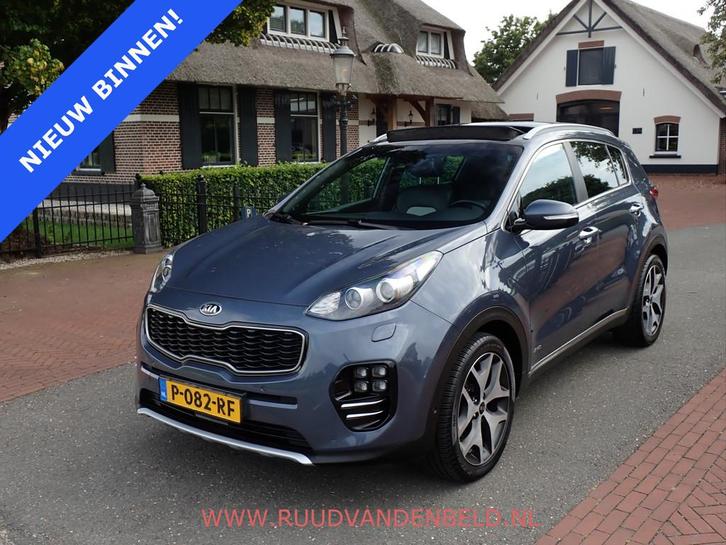 Kia Sportage 1.6 T-GDI 4WD GT-Line PlusLine PANODAK/SPORTLEE, Auto's, Kia, Bedrijf, Te koop, Sportage, 4x4, ABS, Achteruitrijcamera
