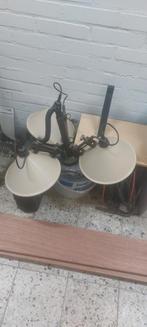 Vintage lamp bauhaus industrie, Ophalen, Zo goed als nieuw, Metaal, Minder dan 50 cm