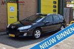Peugeot 407 SW 1.8-16V ST Pack Business Airco! Cruise Contro, Auto's, Zwart, 4 cilinders, 1749 cc, Zwart