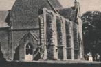 700119 Bergen 1950 Ruïne Gelopen met postzegel, Verzamelen, Ansichtkaarten | Nederland, Ophalen of Verzenden, 1940 tot 1960, Gelopen