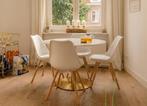 4 moderne eetkamerstoelen, Huis en Inrichting, Stoelen, Ophalen, Zo goed als nieuw
