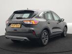 Ford Kuga 2.5 Titanium Plug in Hybride 225pk Dealer O.H PHEV, Auto's, Ford, Stof, Gebruikt, Zwart, 4 cilinders