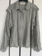 Ecru blouse met print Sofie Schnoor maat 42, Beige, Maat 42/44 (L), Ophalen of Verzenden, Zo goed als nieuw