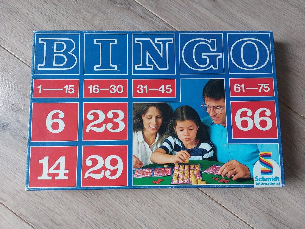 Te Koop; Bingospel, Hobby en Vrije tijd, Gezelschapsspellen | Bordspellen, Vijf spelers of meer, Ophalen of Verzenden, Gebruikt