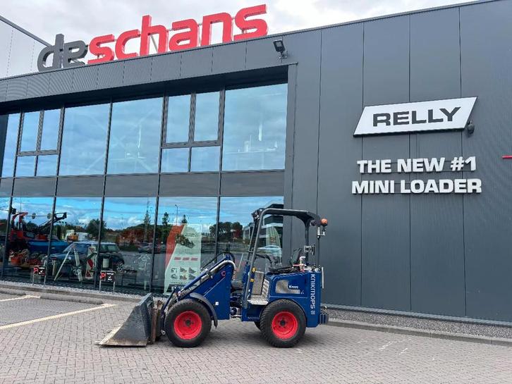 Knikmops 130 - Blauw (bj 2021), Zakelijke goederen, Machines en Bouw | Kranen en Graafmachines, Wiellader of Shovel