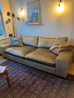 Luxe klassieke grote velvet bank, Huis en Inrichting, Banken | Sofa's en Chaises Longues, Ophalen of Verzenden, Zo goed als nieuw