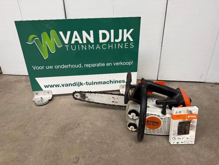 Stihl MS 193 T kettingzaag (Gebruikte machine) 1 beschikbaar, Tuin en Terras, Hand-tuingereedschap, Gebruikt, Overige soorten