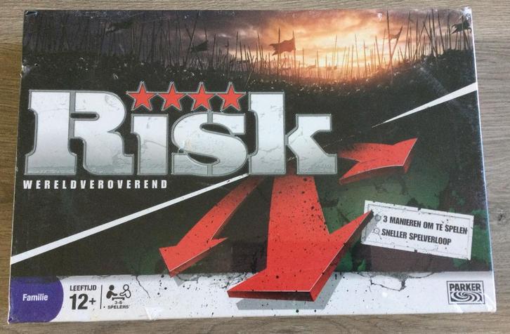 Risk Spel, Hobby en Vrije tijd, Gezelschapsspellen | Bordspellen, Gebruikt, Een of twee spelers, Drie of vier spelers, Vijf spelers of meer