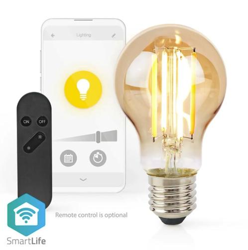 Nedis SmartLife Dimbare Filamentlamp | E27 | 350 l, Huis en Inrichting, Lampen | Losse lampen, Nieuw, Led-lamp, E27 (groot), Ophalen of Verzenden