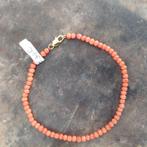 fijn bloedkoraal armbandje, Verzenden, Nieuw, Rood