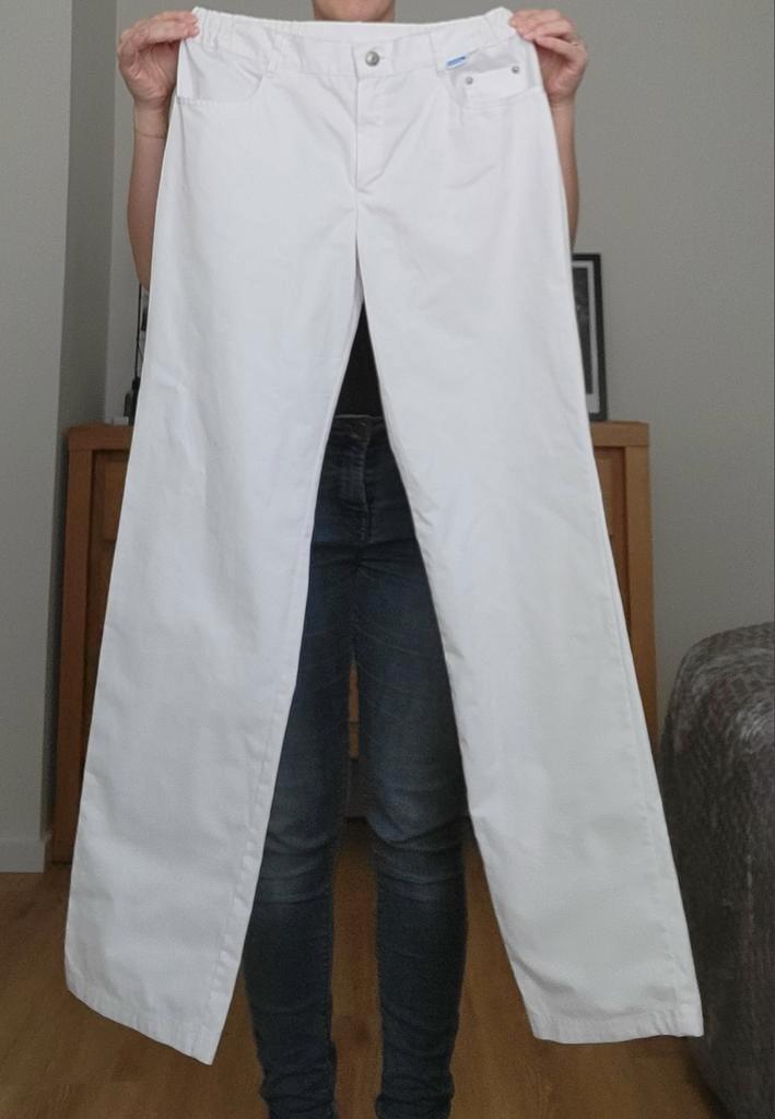 Witte Broek de Berkel - Zorgsector Maat 36, Kleding | Dames, Overige Dameskleding, Gedragen, Ophalen of Verzenden