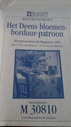 Deens bloemen borduurpatroon, Ophalen of Verzenden, Zo goed als nieuw, Handborduren, Patroon