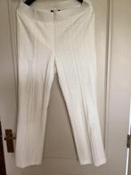 Witte Cambio “kanten” broek van Cambio maat 44, Ophalen of Verzenden, Zo goed als nieuw, Maat 42/44 (L), Wit