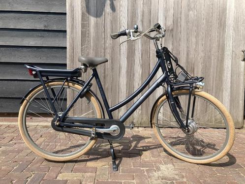 Cortina U5 Ecomo sterren grijs matt + snellader, Fietsen en Brommers, Elektrische fietsen, Gebruikt, Cortina, 55 tot 59 cm, 50 km per accu of meer