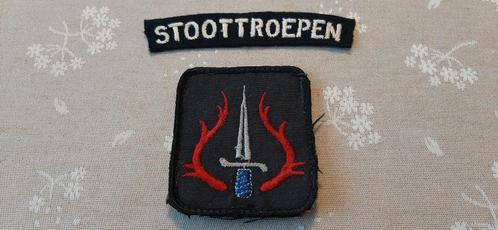 Set emblemen  Regiment  Stoottroepen, Verzamelen, Militaria | Algemeen, Landmacht, Embleem of Badge, Nederland, Verzenden