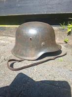 Duitse helm model 42, Verzamelen, Ophalen of Verzenden, Landmacht, Nederland, Helm of Baret