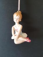 Kleine ballerina wit kerstornament Kurt S. Adler, Diversen, Kerst, Verzenden, Nieuw