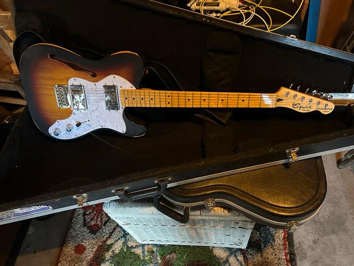 Squier Telecaster Thinline Fender - Mooie semi-hollow gitaar, Muziek en Instrumenten, Snaarinstrumenten | Gitaren | Elektrisch