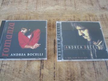 2x cd van Andrea Bocelli: Romanza en Il mare almo della sera beschikbaar voor biedingen