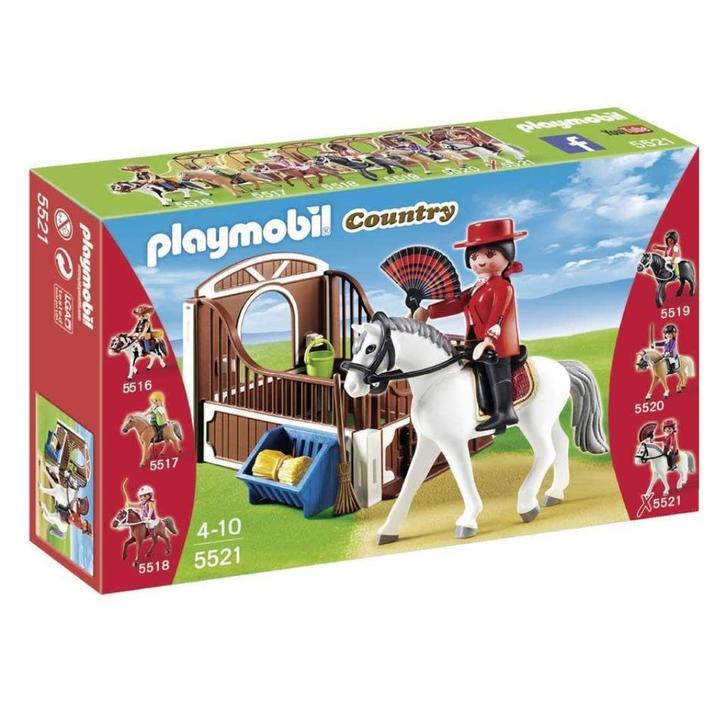 PLAYMOBIL Country - AndalusiÃƒÂ«r met paardenbox 5521 [NIEUW, Kinderen en Baby's, Speelgoed | Playmobil, Nieuw, Ophalen of Verzenden