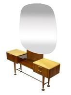 Vintage Patijn Poly-Z, Zijlstra Joure Kaptafel wandmeubel, Gebruikt, Vintage, 50 tot 100 cm, Minder dan 100 cm