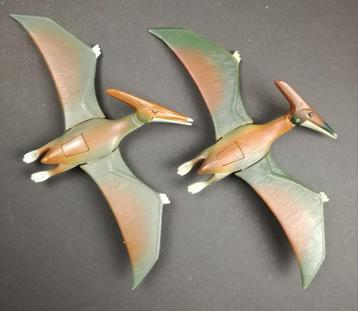 Dino Riders 2x PTERANODON 1988 TYCO beschikbaar voor biedingen