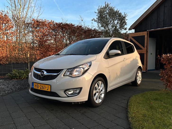 Opel Karl 1.0 Cosmo 2015 | Beige | Uniek lage km stand |, Auto's, Opel, Particulier, Karl, ABS, Airbags, Airconditioning, Alarm