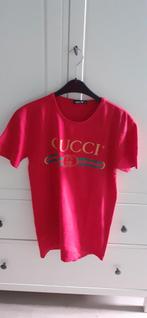 Nep Gucci t-shirt rood maat L, Maat 42/44 (L), Ophalen of Verzenden, Zo goed als nieuw, Rood