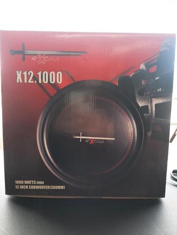 EX CALIBER 12 INCH SUBWOOFER X12.1000  NIEUW  beschikbaar voor biedingen