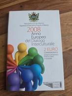 2 EURO SAN MARINO 2008-FDC-(DIALOOG), Verzenden, San Marino, 2 euro, Losse munt