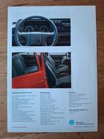 Volkswagen Golf II GTI G60 sheet - 1990, Ophalen of Verzenden, Zo goed als nieuw, Volkswagen