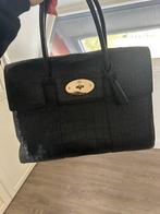 Mulberry tas zwart croco, Ophalen of Verzenden, Zo goed als nieuw, Zwart, Handtas