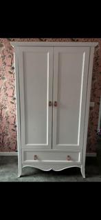 Mooie witte kledingkast met lade, Huis en Inrichting, Kasten | Kledingkasten, Ophalen, 100 tot 150 cm, 150 tot 200 cm, 50 tot 75 cm
