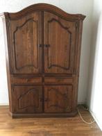 Eikenhouten servieskast., Ophalen, Gebruikt, Eikenhout, Minder dan 150 cm