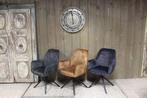 Eetkamerstoelen velvet - Direct leverbaar - Stoel draaibaar, Ophalen of Verzenden, Nieuw, Stof, Vijf, Zes of meer stoelen