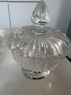 Glazen bonbon schaal met deksel, Ophalen, Glas, Overige stijlen, Schaal of Schalen